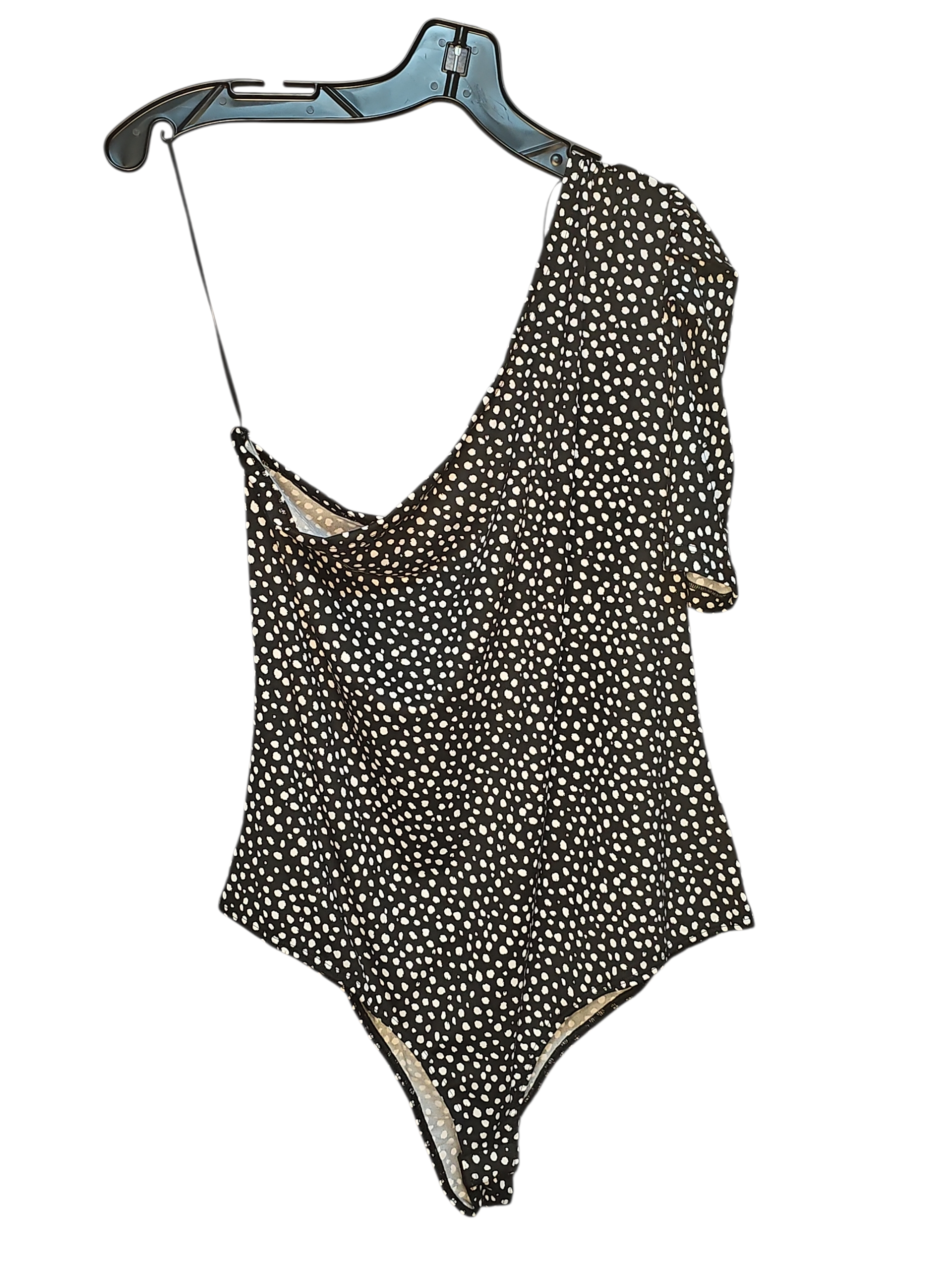 Asymmetrical Short Sleeve Bodysuit